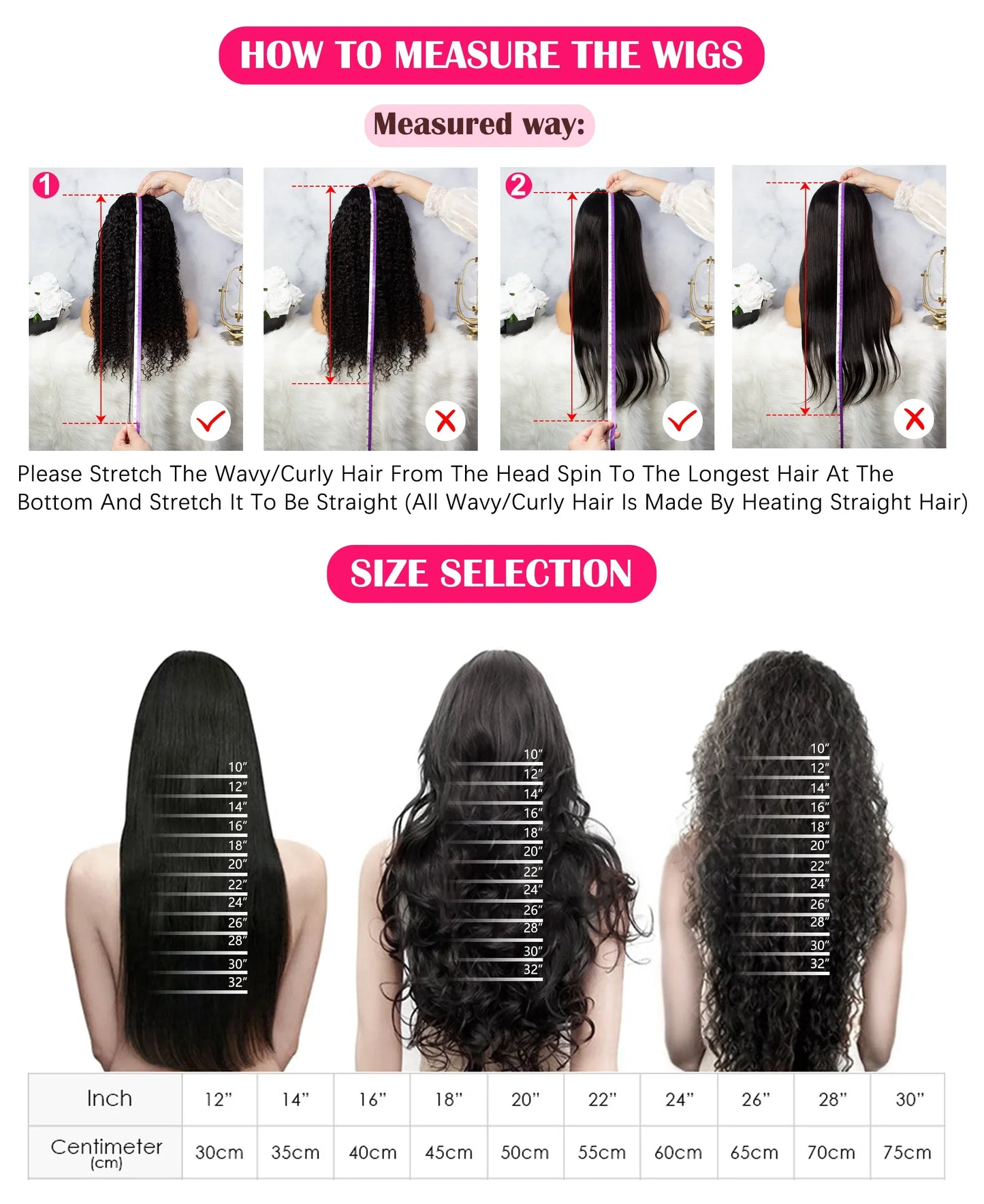 30 40 Inch 13x4 Body Wave HD Lace Frontal Wigs