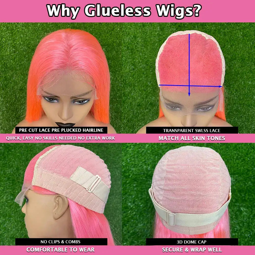 Platinum Blonde Glueless Wig #60 613