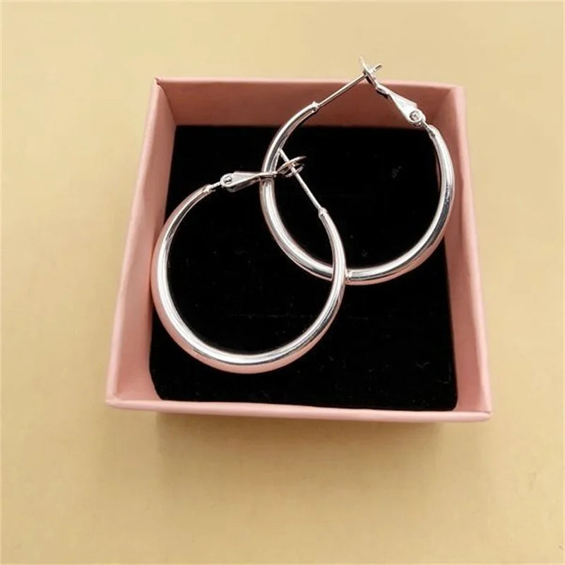 New Fashion 18K Gold Hoop Earrings For Women