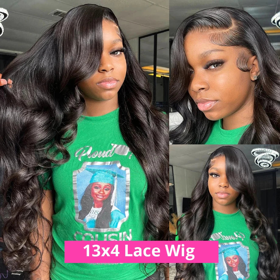40 Inch Body Wave 13x6 Hd Lace Frontal Wig Human