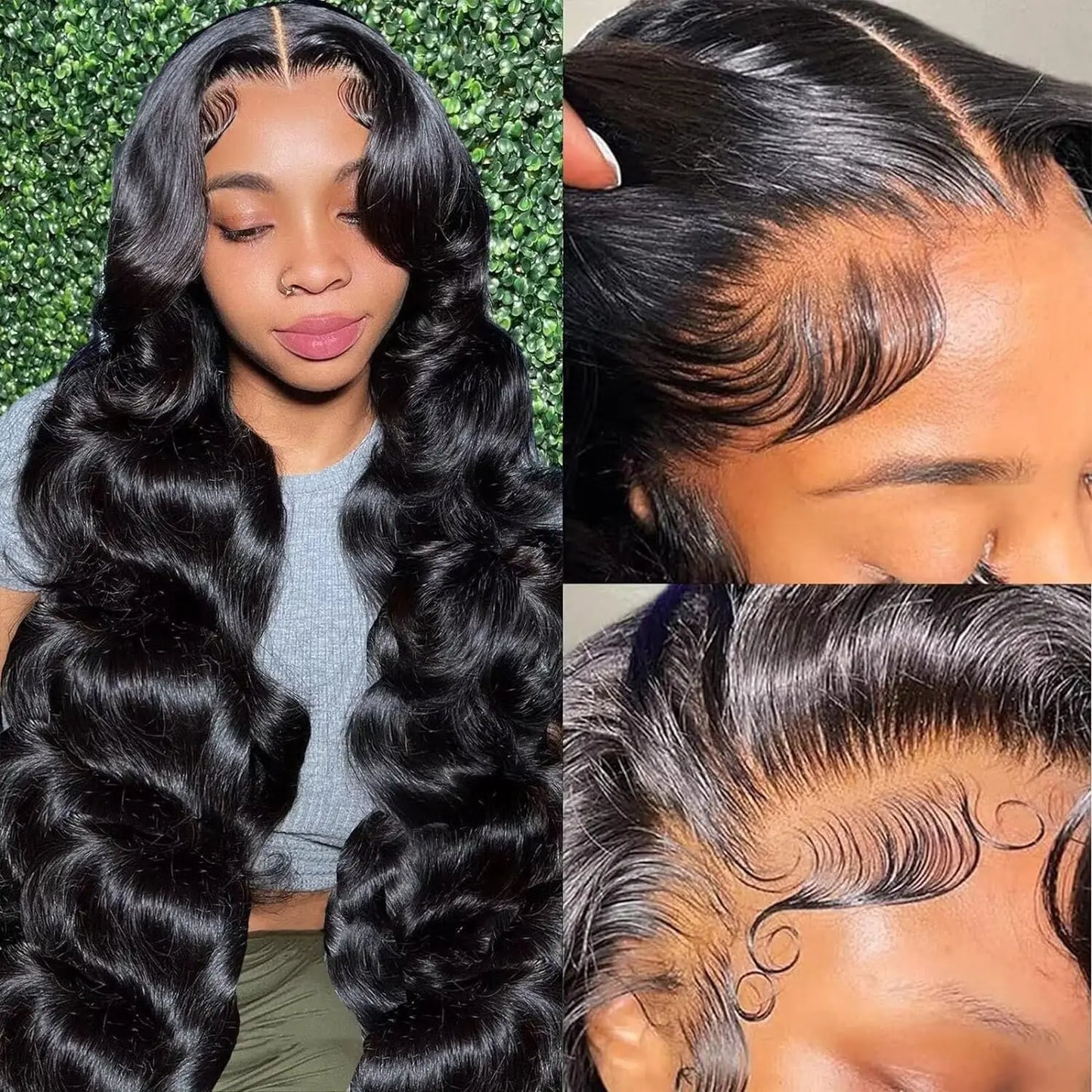 30 32 34 Inch 13x4 Lace Wig 13X6 Human Hair Lace Frontal Wig Body