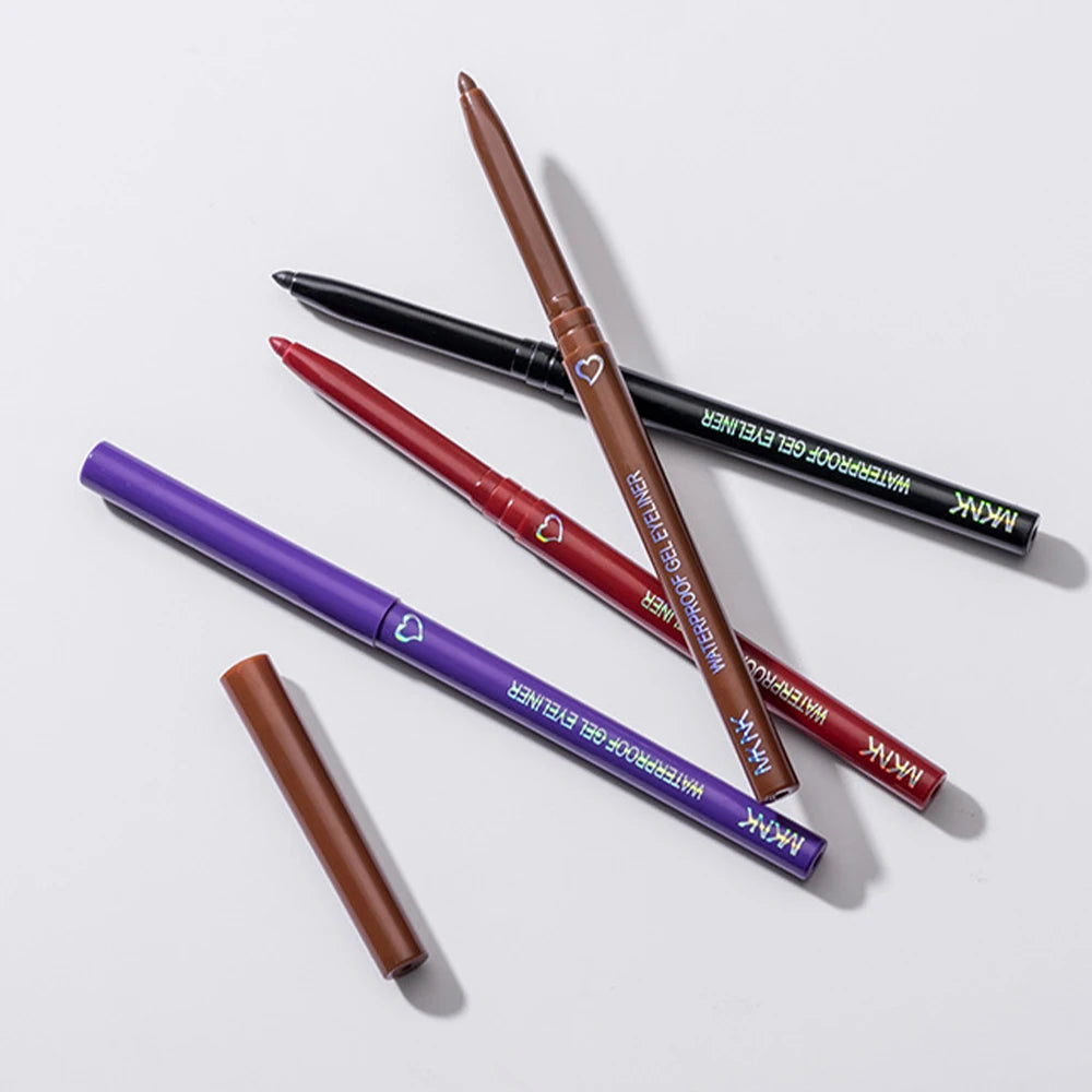 Waterproof Eyeliner Pen Smooth Matte Black Brown
