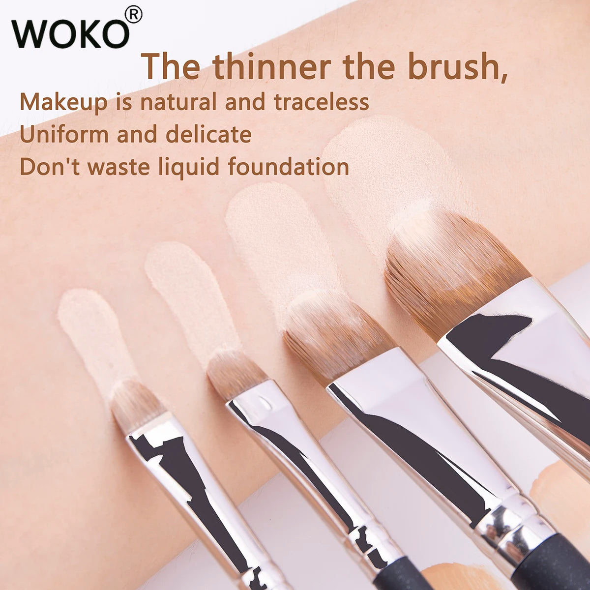 4 Types Sizes Upgraded Ultra-thin Foundation