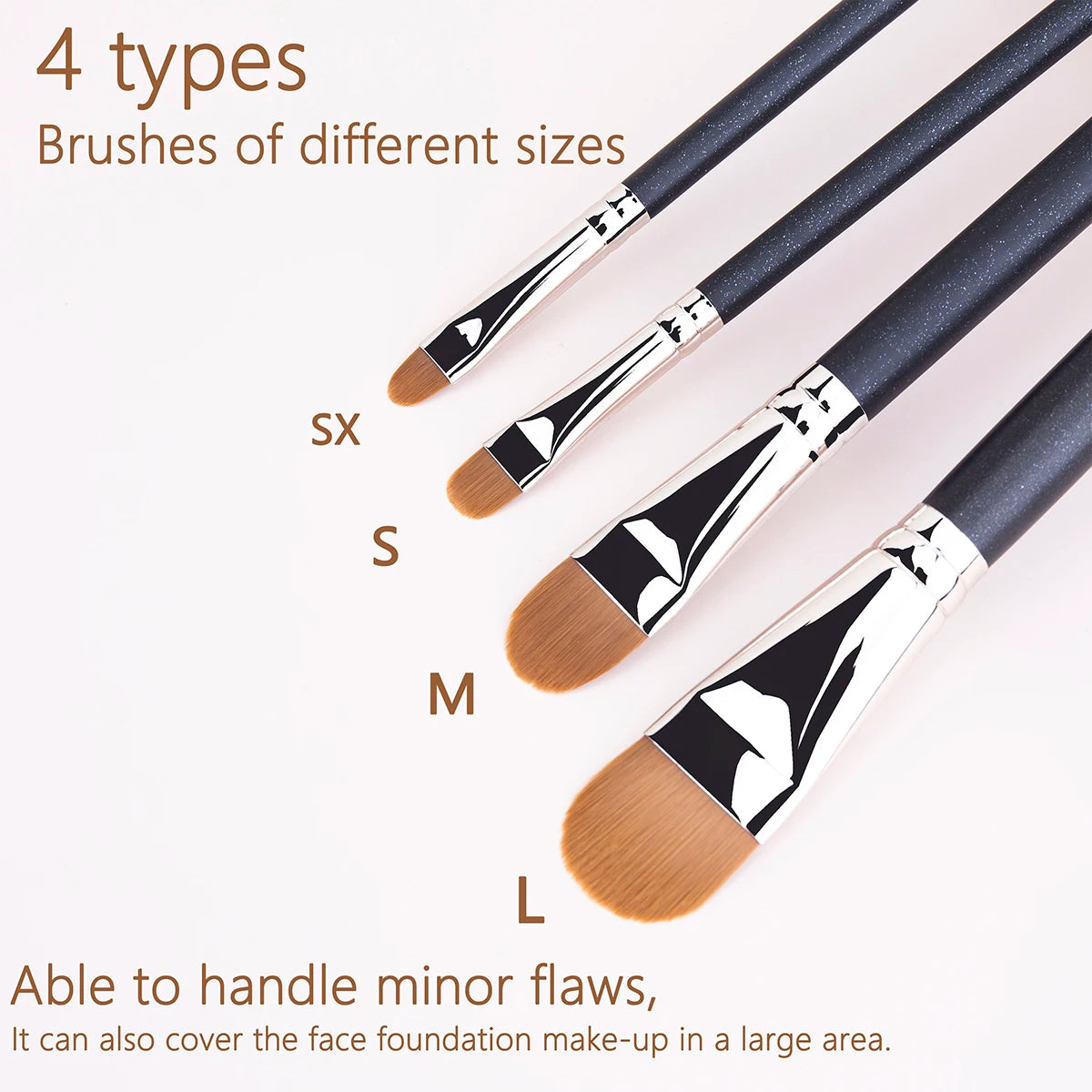 4 Types Sizes Upgraded Ultra-thin Foundation