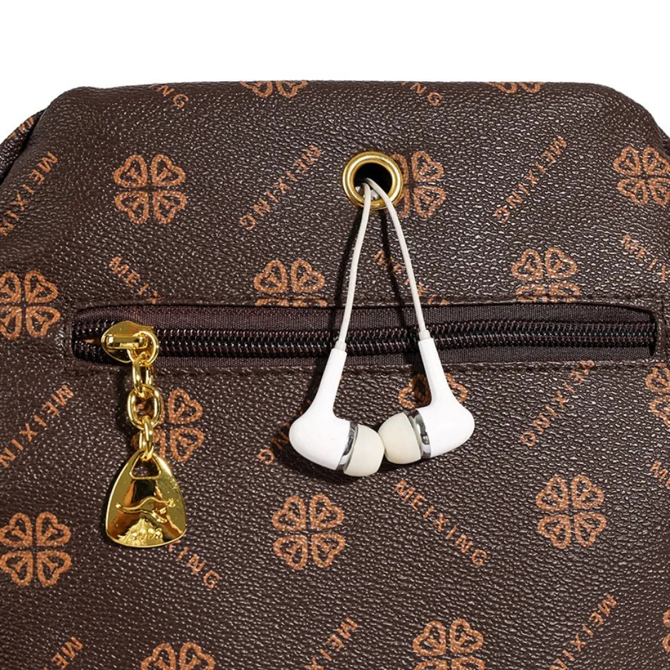 Women's Leather Backpack High-grade Texture Portable