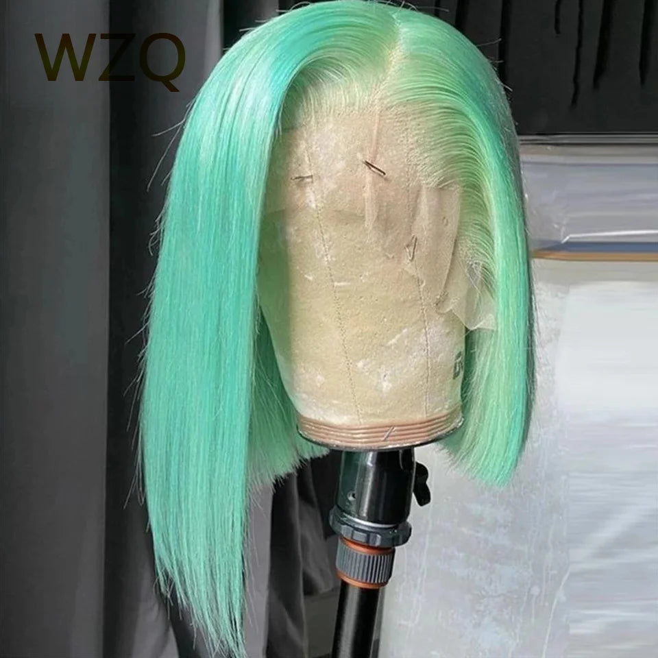 Straight Lace Front Wigs 180% HD Trans