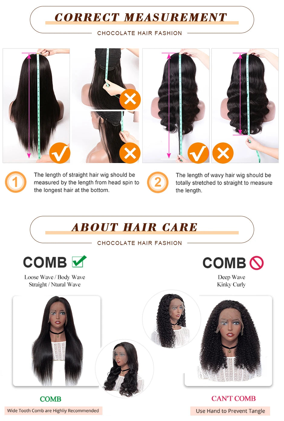 Water Wave 13x4 HD Lace Frontal Wig Deep Curly Human Hair Wigs
