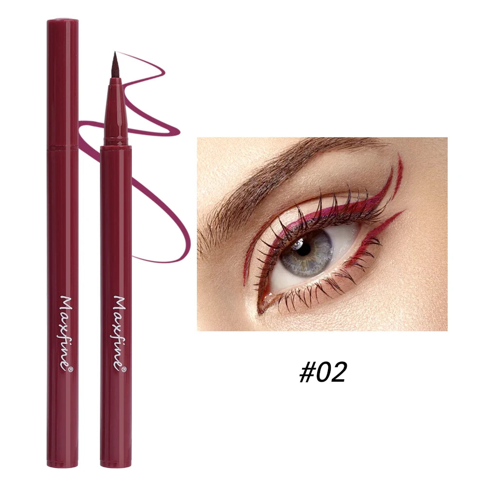 Waterproof Matte Red Liquid Eyeliner Pencil