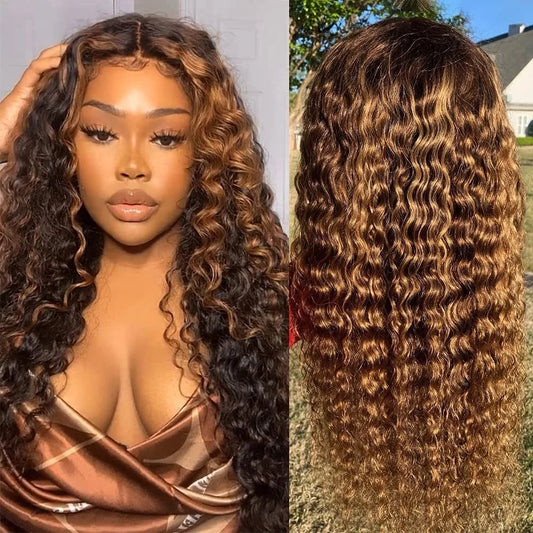13x4 Highlight Wig Human Hair 13x6 Hd Lace