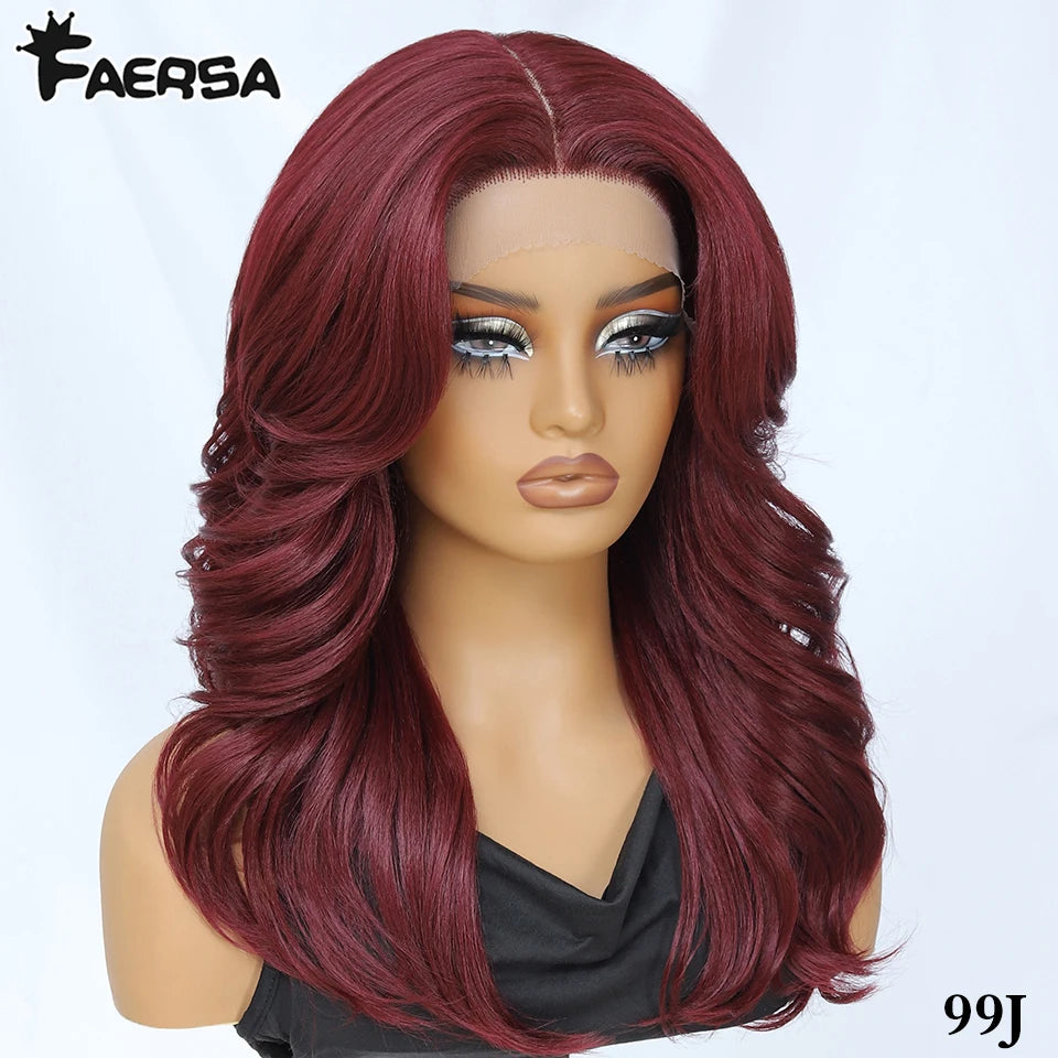 Body Wave Layered Wigs With Bangs For Women
