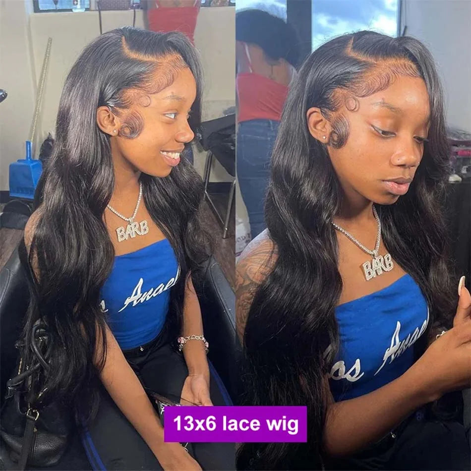 30 40 Inch Hd Lace Wig 13X6 Human