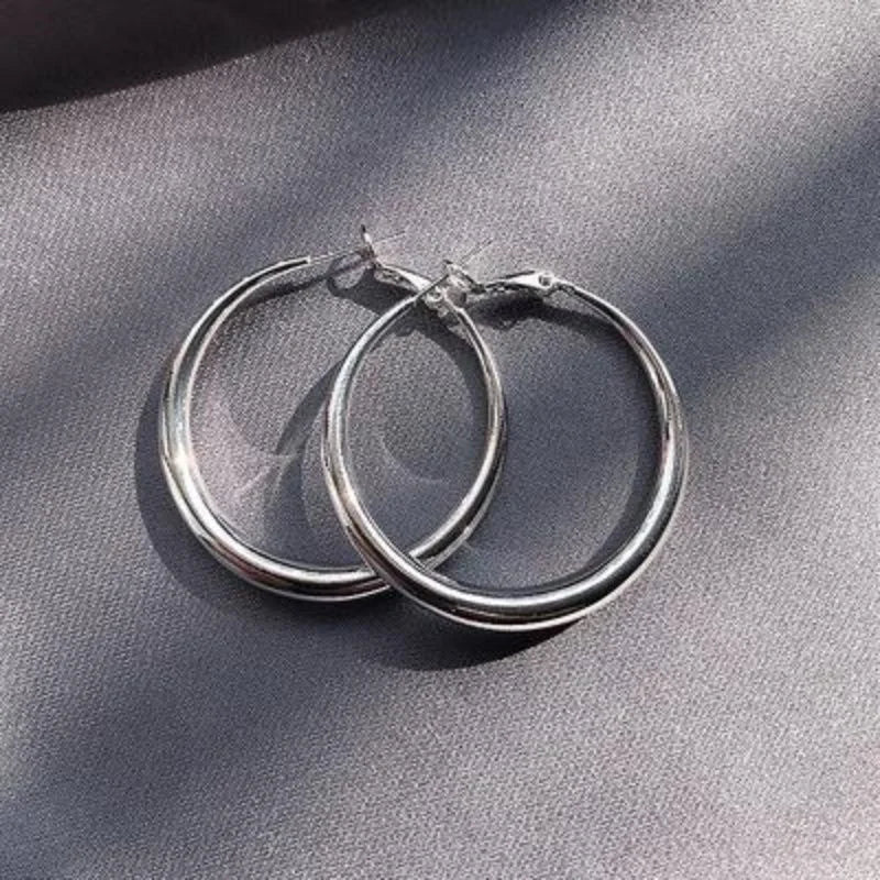 New Fashion 18K Gold Hoop Earrings For Women