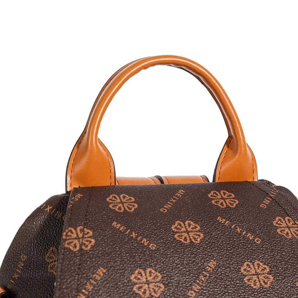 Women's Leather Backpack High-grade Texture Portable