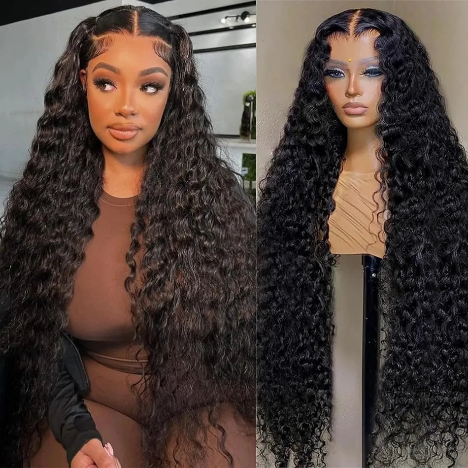Deep Wave Frontal Wig Hd Lace Wigs On Clearance Sale 13x4 13x6 Water Wave