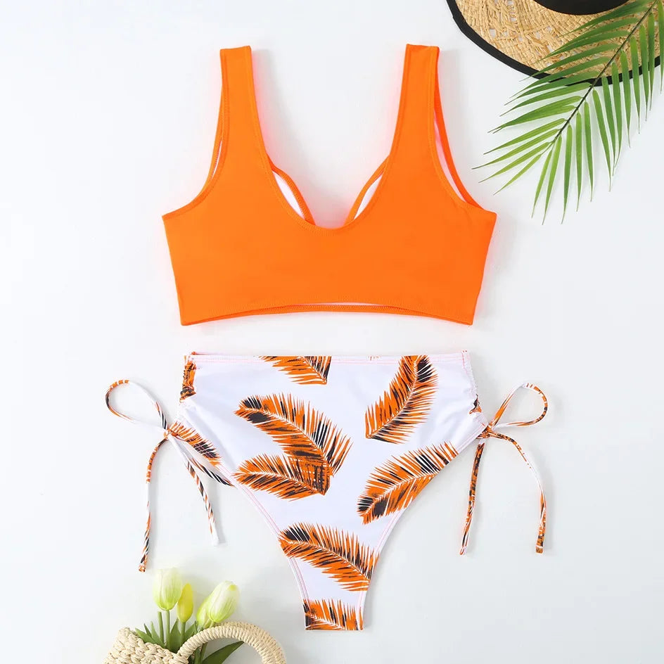 Sexy Bikini 2024 Swimsuit Women Trend Swimwear