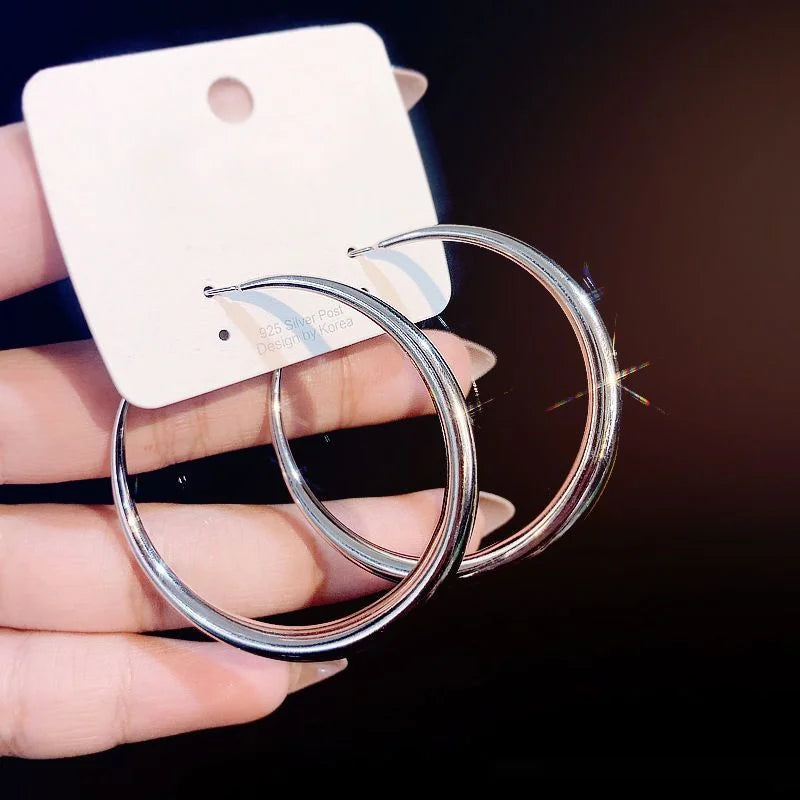 New Fashion 18K Gold Hoop Earrings For Women