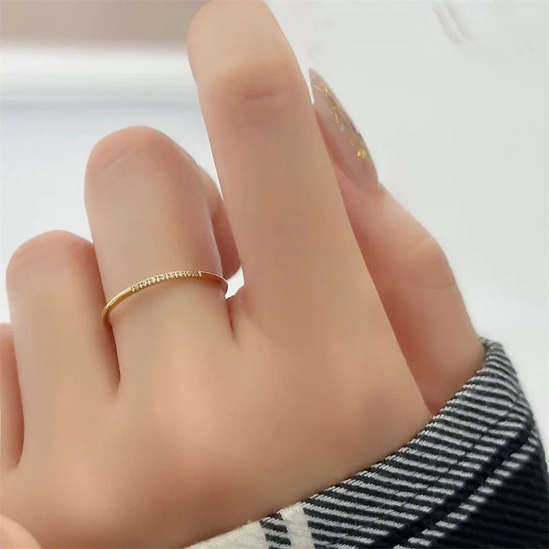 New Fashion stainless steel Cubic Zirconia