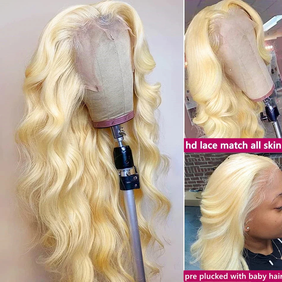 13x6 HD Transparent 613 Blond