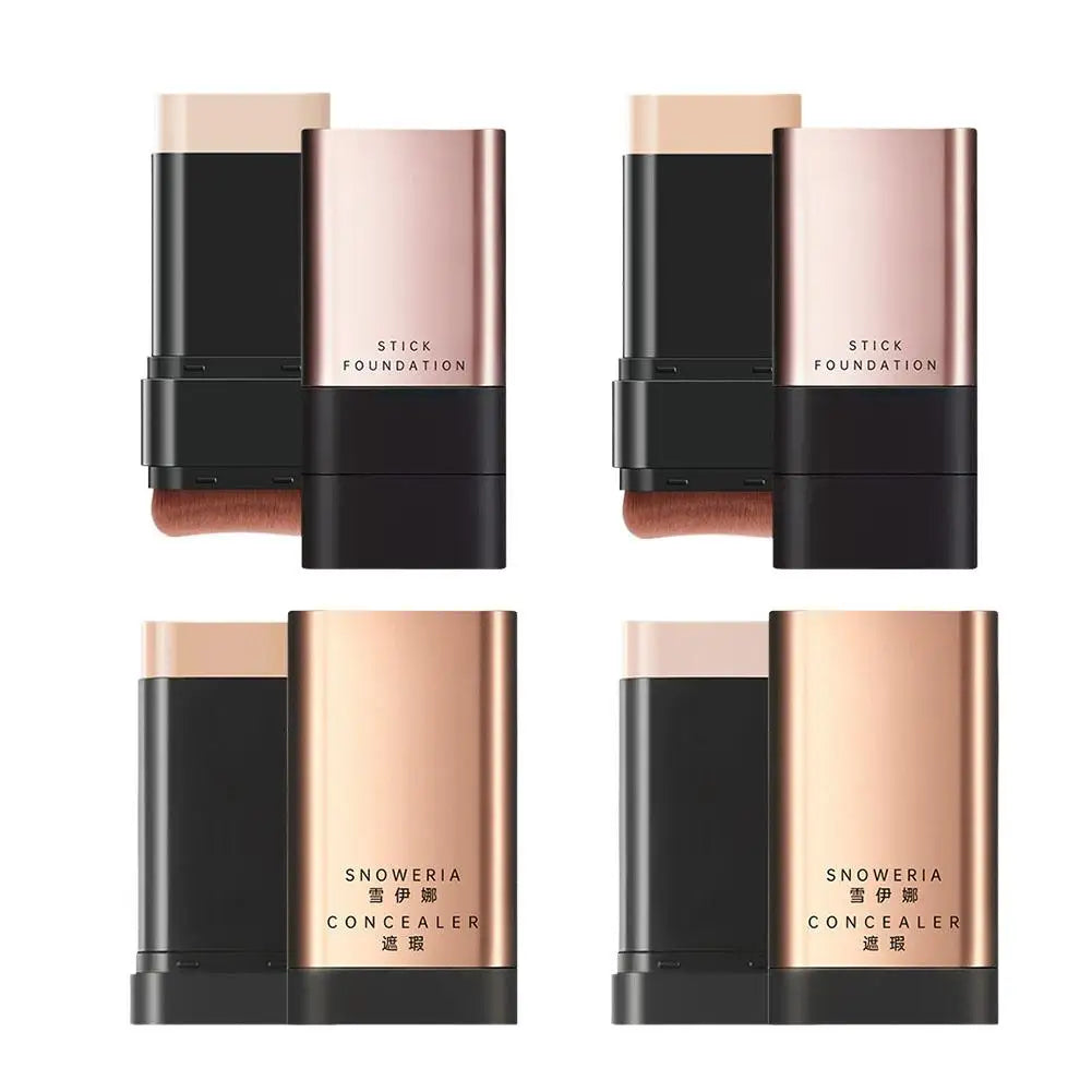 2 In 1 Foundation Stick High Coverage Concealer