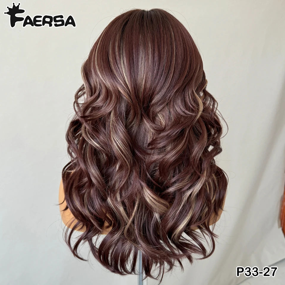 Body Wave Layered Wigs With Bangs For Women