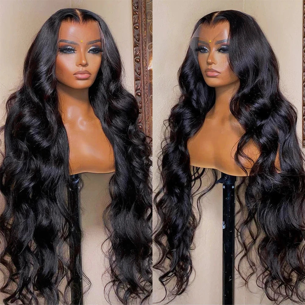 30 32 34 Inch 13x4 Lace Wig 13X6 Human Hair Lace Frontal Wig Body