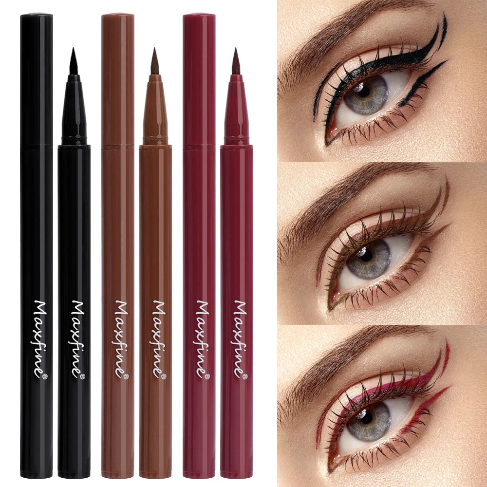 Waterproof Matte Red Liquid Eyeliner Pencil