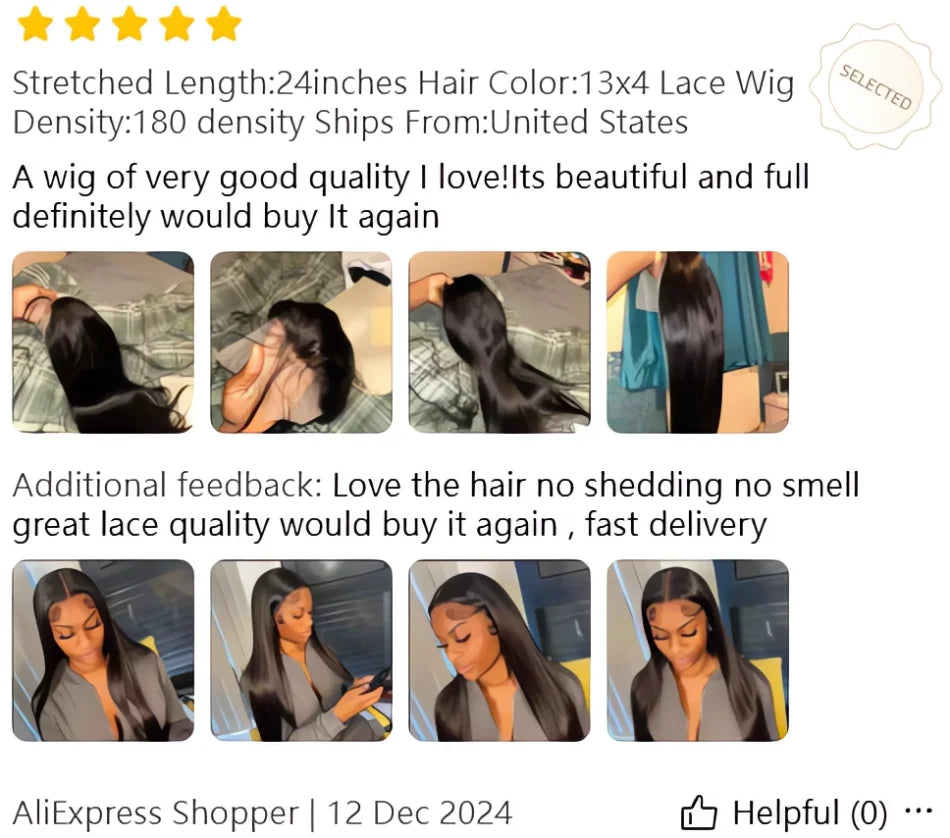 Glueless Bone Straight 4X4 Hd Lace Frontal Wig 13X6 13X4 Black Lace Front Wig Human Hair