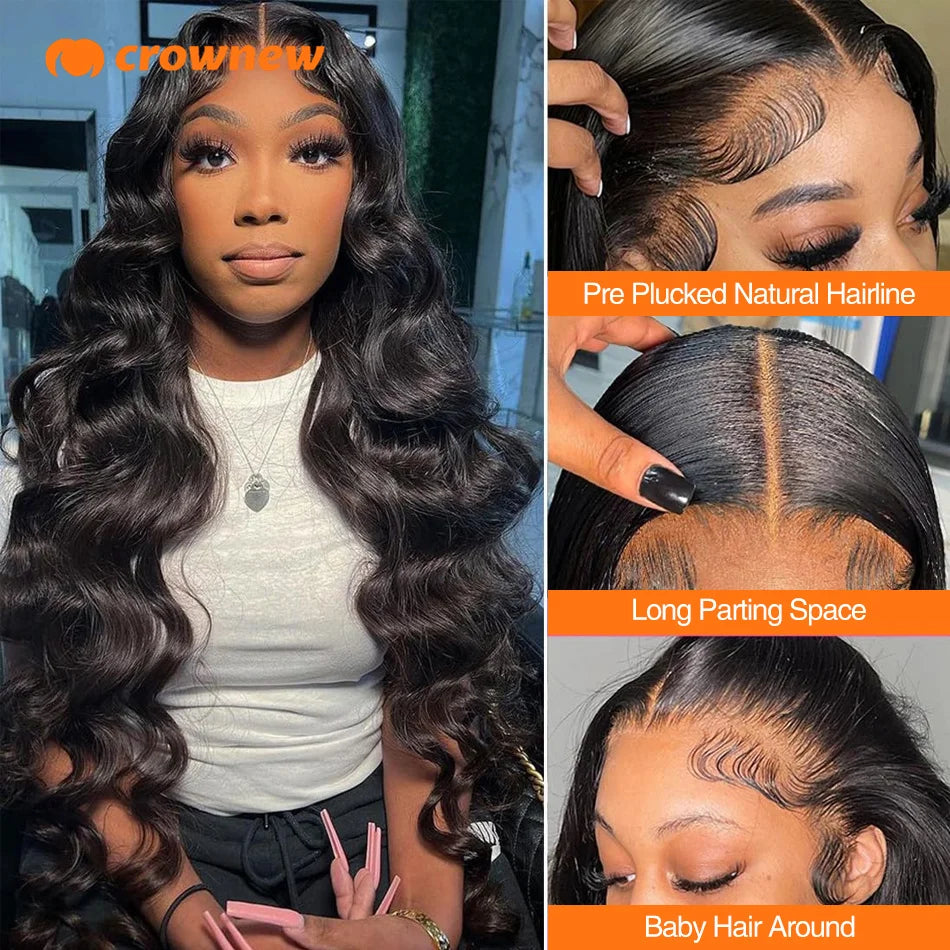 Body Wave Human Hair Wigs 13x6 HD