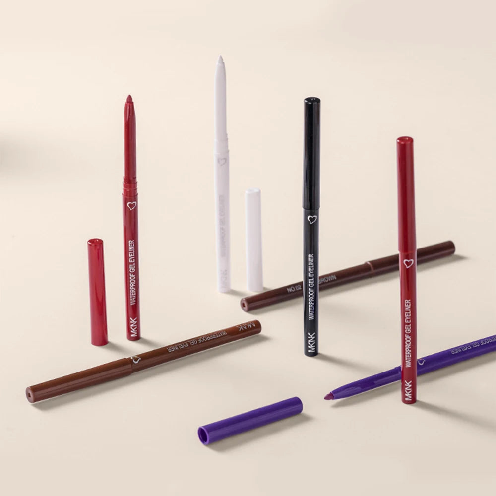 Waterproof Eyeliner Pen Smooth Matte Black Brown