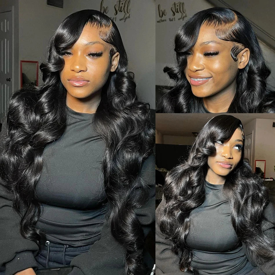 30 40 Inch 13x4 Body Wave HD Lace Frontal Wigs