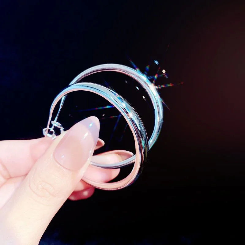 New Fashion 18K Gold Hoop Earrings For Women