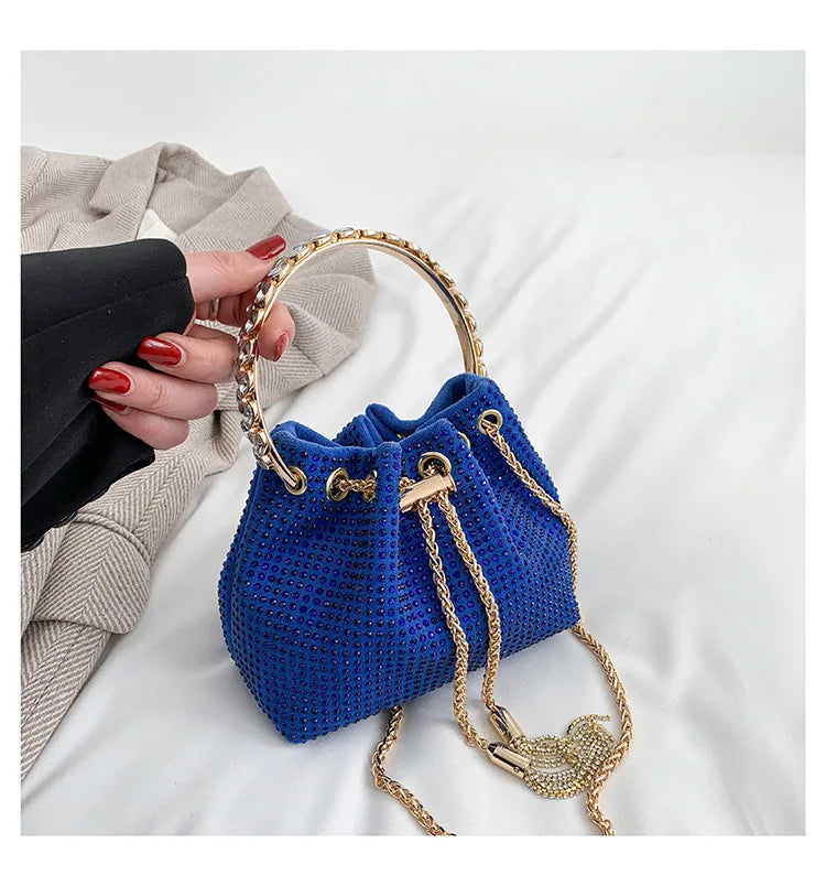 Luxury Diamonds Designer Party Handbag 2023 Tassel Chain Evening