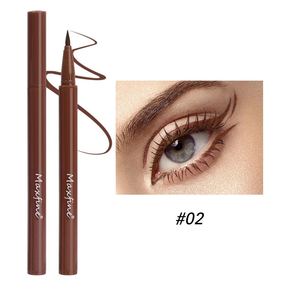 Waterproof Matte Red Liquid Eyeliner Pencil