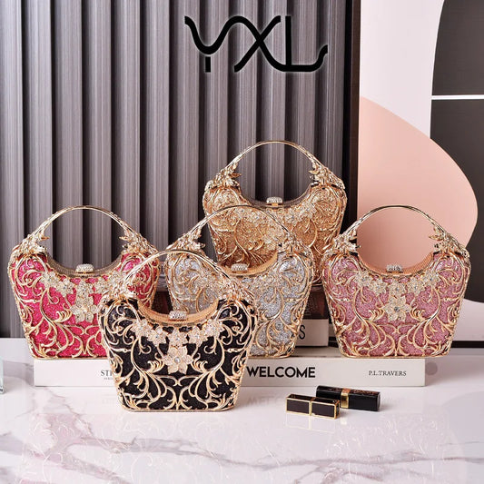 YoReAi New PU Fabric Shoulder Bags For Women Luxury Evening