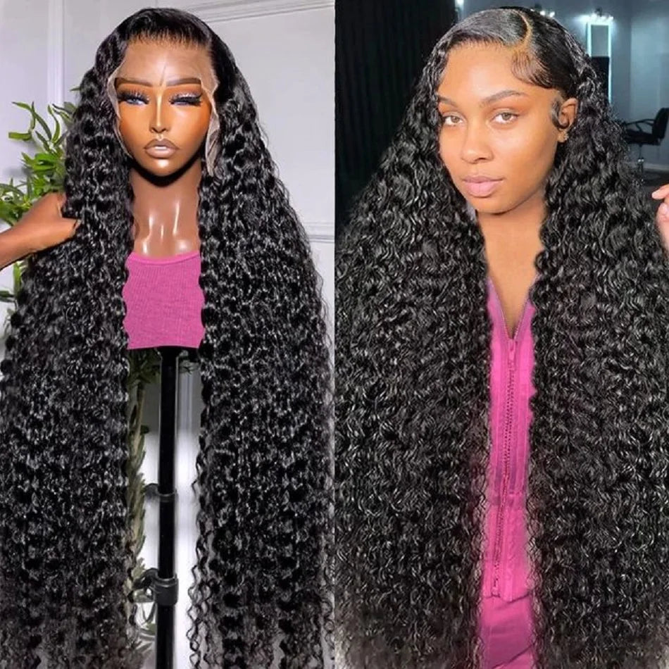 Deep Wave Frontal Wig Hd Lace Wigs On Clearance Sale 13x4 13x6 Water Wave