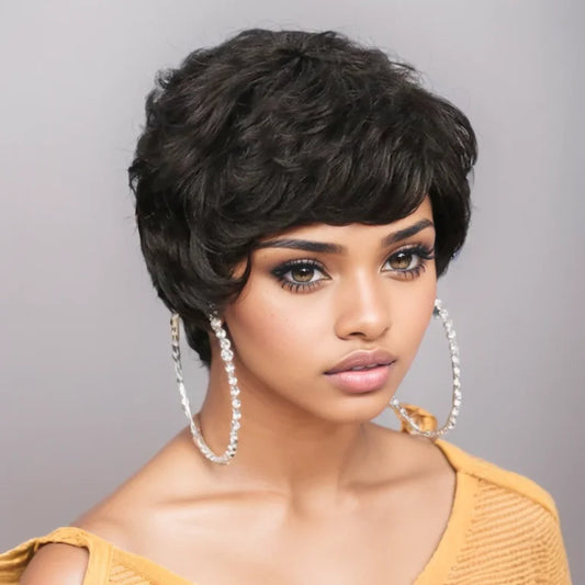 Short Bob Wig Human Hair for