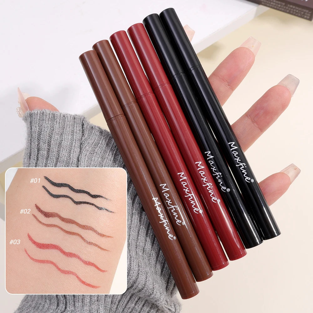 Waterproof Matte Red Liquid Eyeliner Pencil