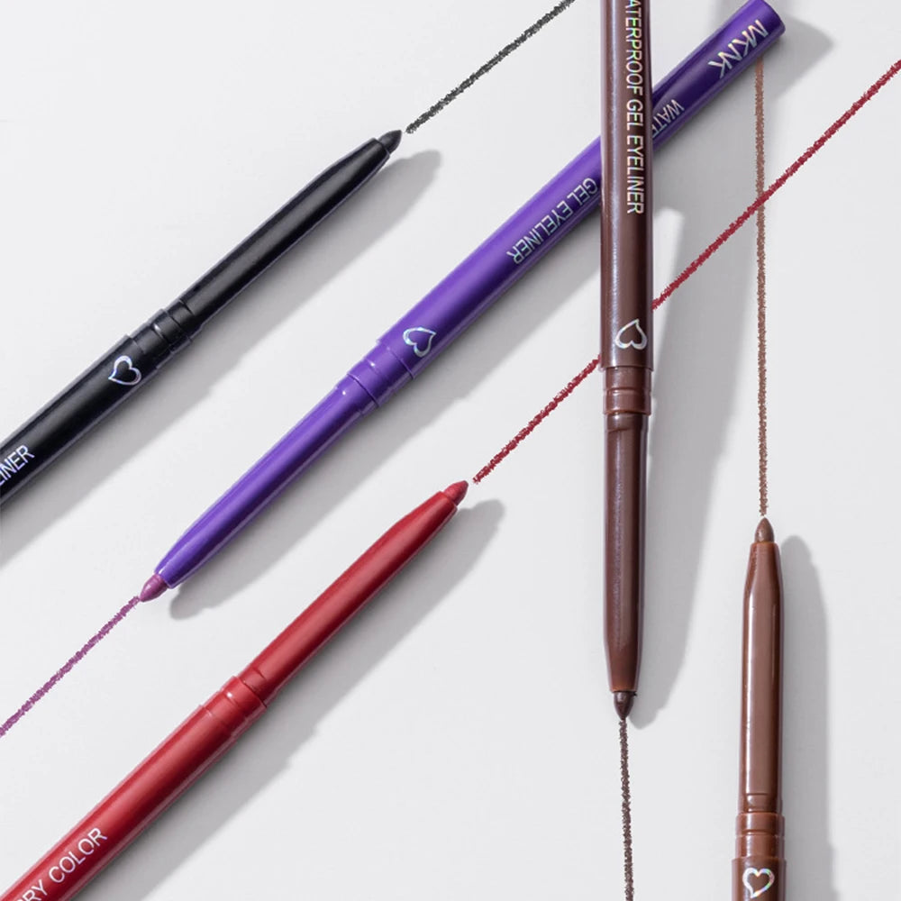 Waterproof Eyeliner Pen Smooth Matte Black Brown