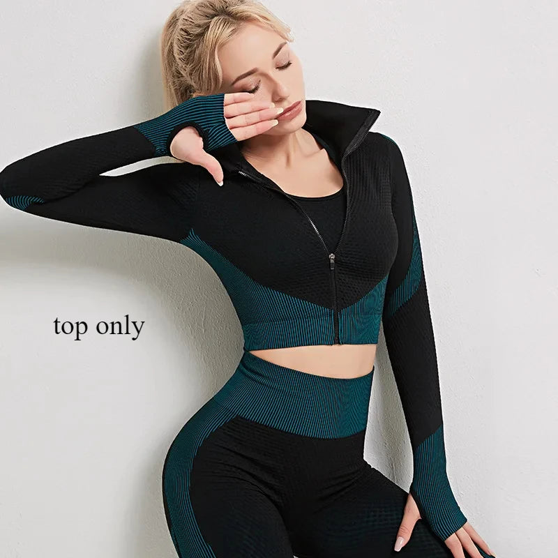 Gym Wear Yoga Top Bra Sports Outfits Seperately Sold Fitness Leggings