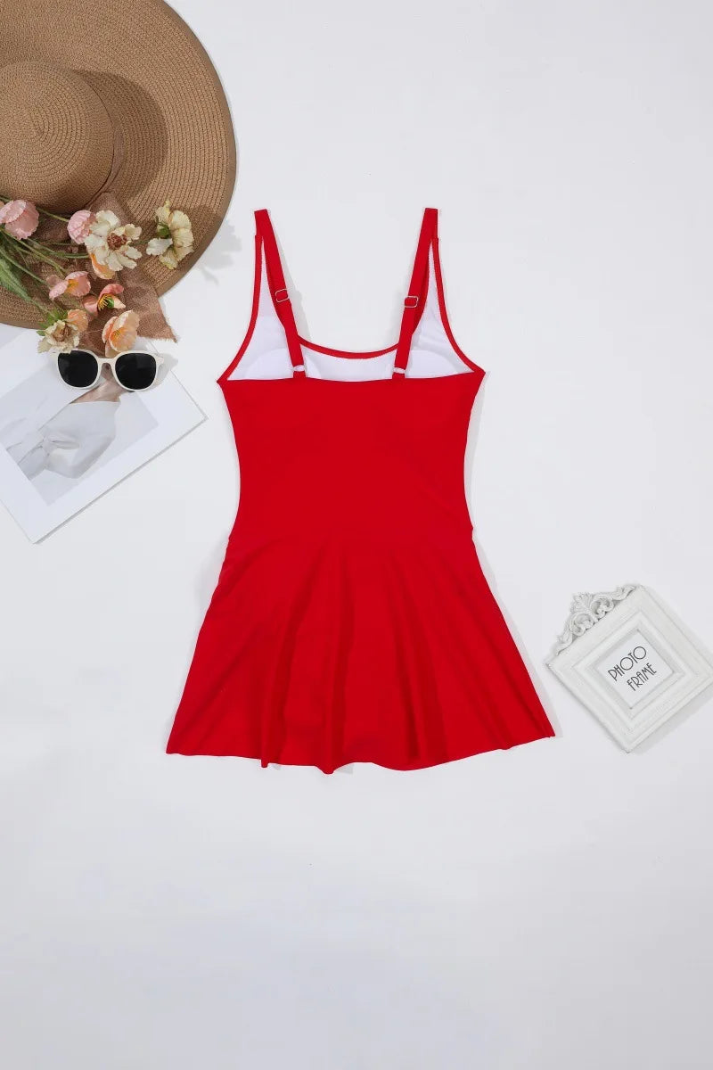 2025 Sexy Solid Strapped Swimwear