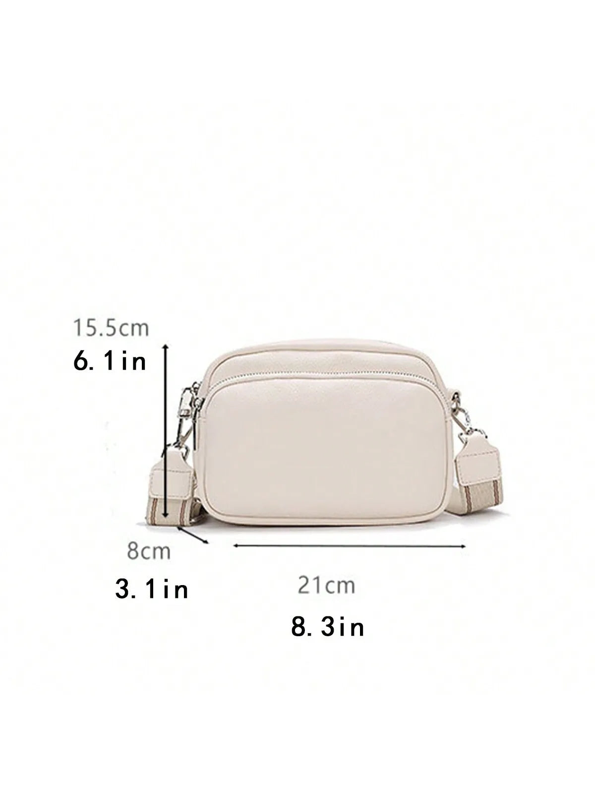 Fashionable Briefcase Style Shoulder Bag With Large Capacity
