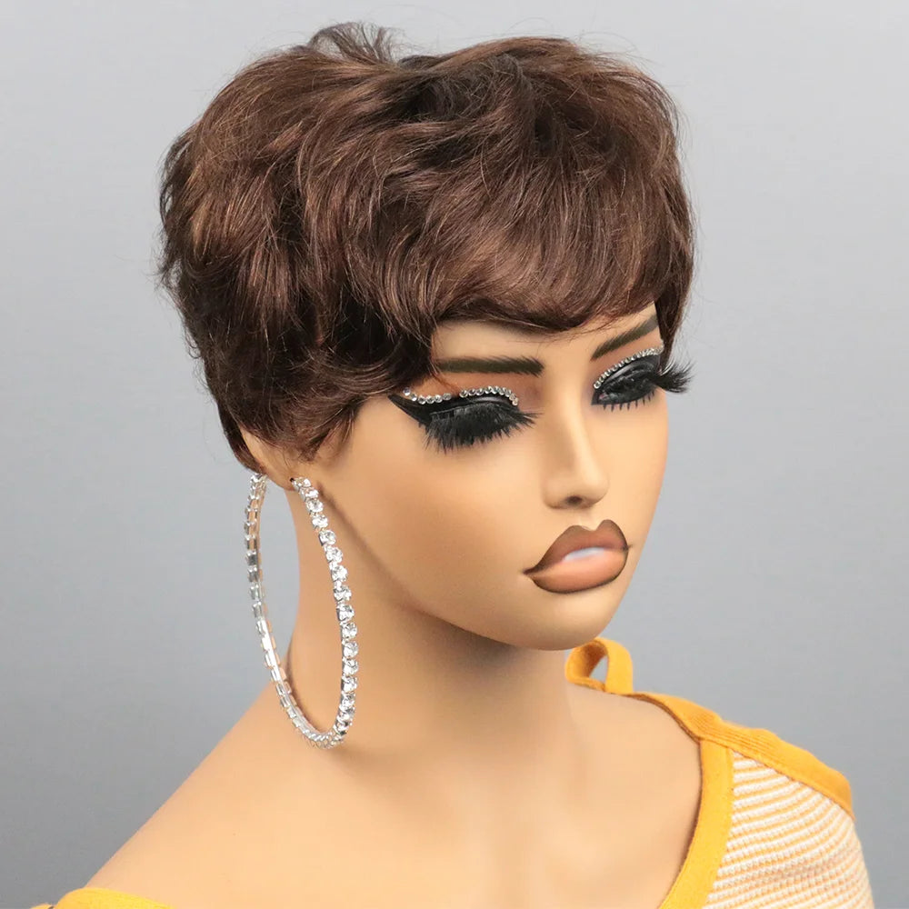Short Bob Wig Human Hair for