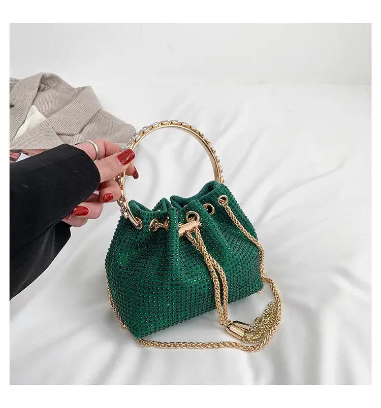 Luxury Diamonds Designer Party Handbag 2023 Tassel Chain Evening