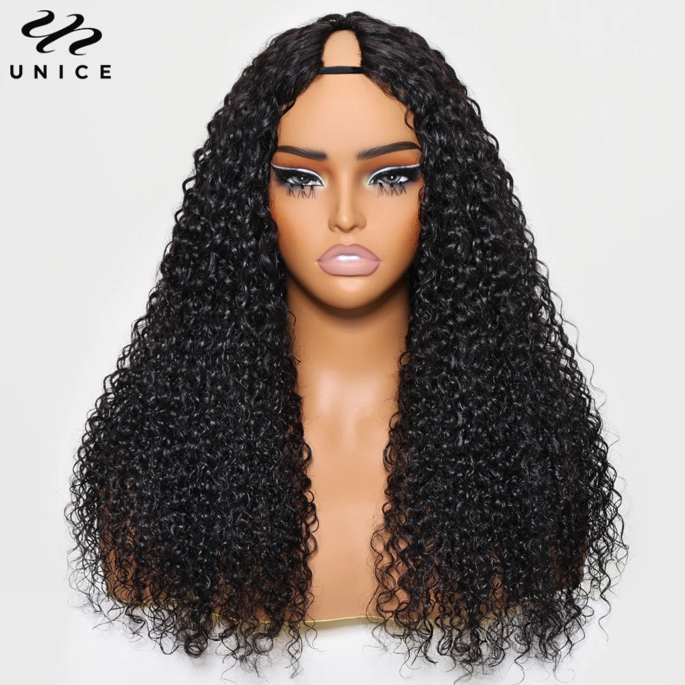 Jerry Curly V Part Wig
