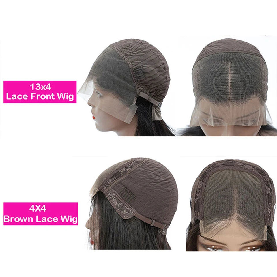 Brazilian Hair Kinky Curly 4X4 Lace Closure Short