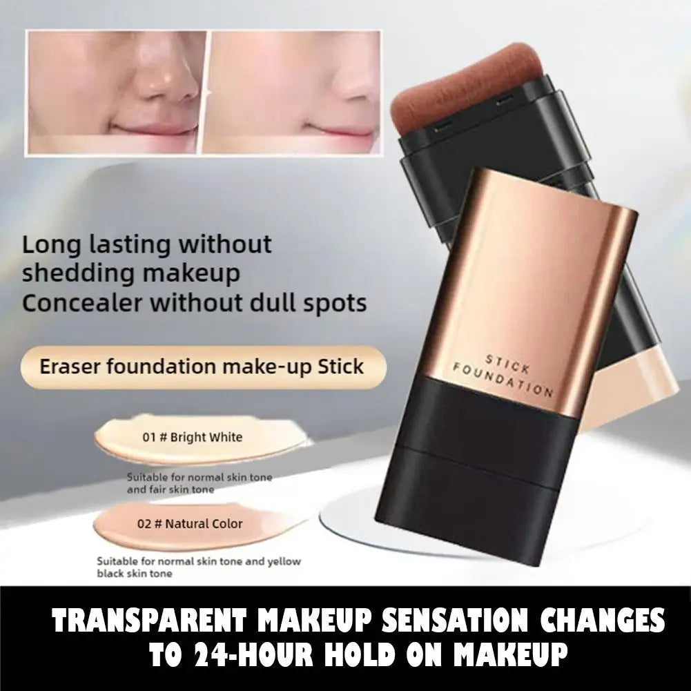 2 In 1 Foundation Stick High Coverage Concealer