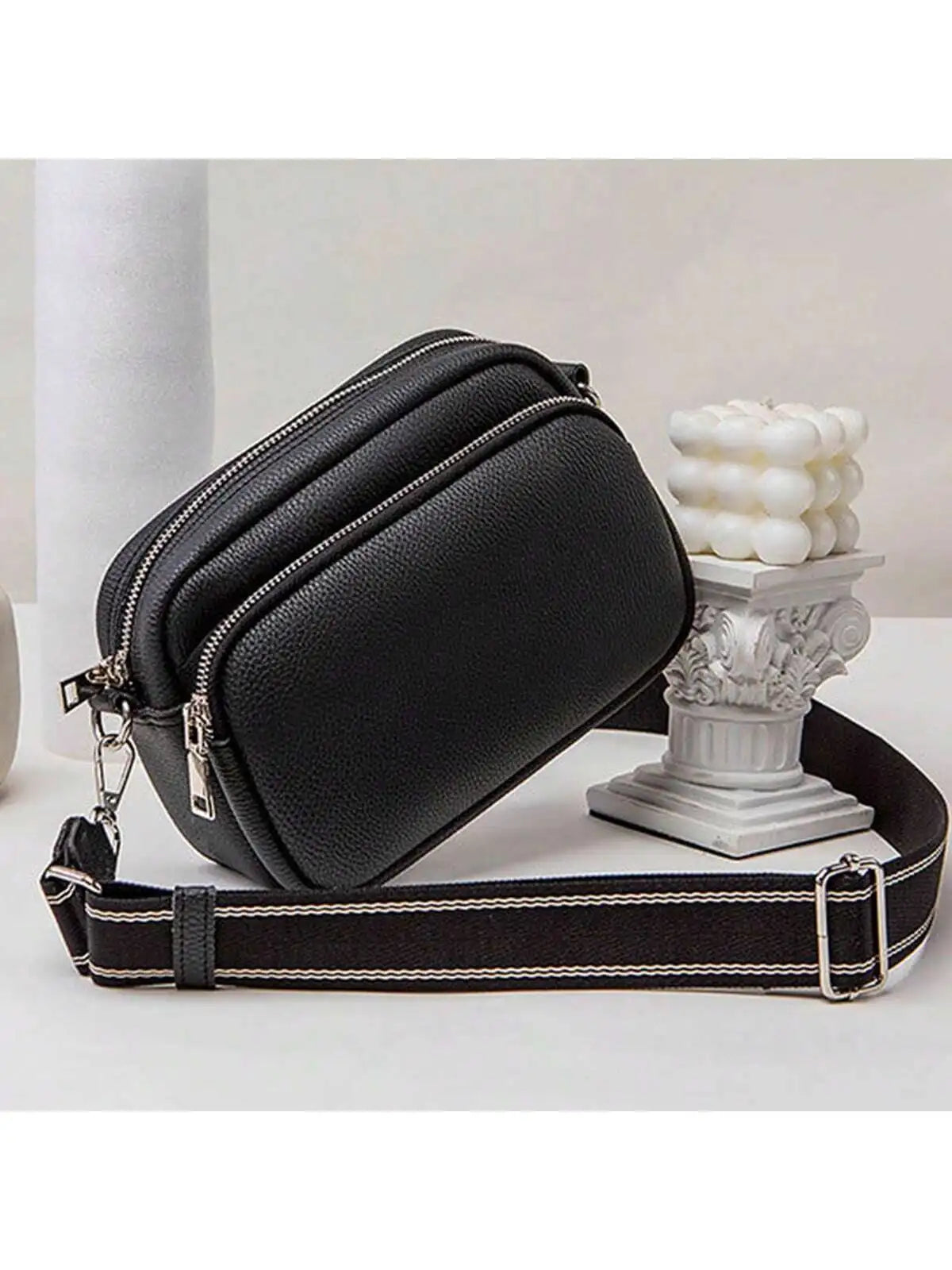 Fashionable Briefcase Style Shoulder Bag With Large Capacity