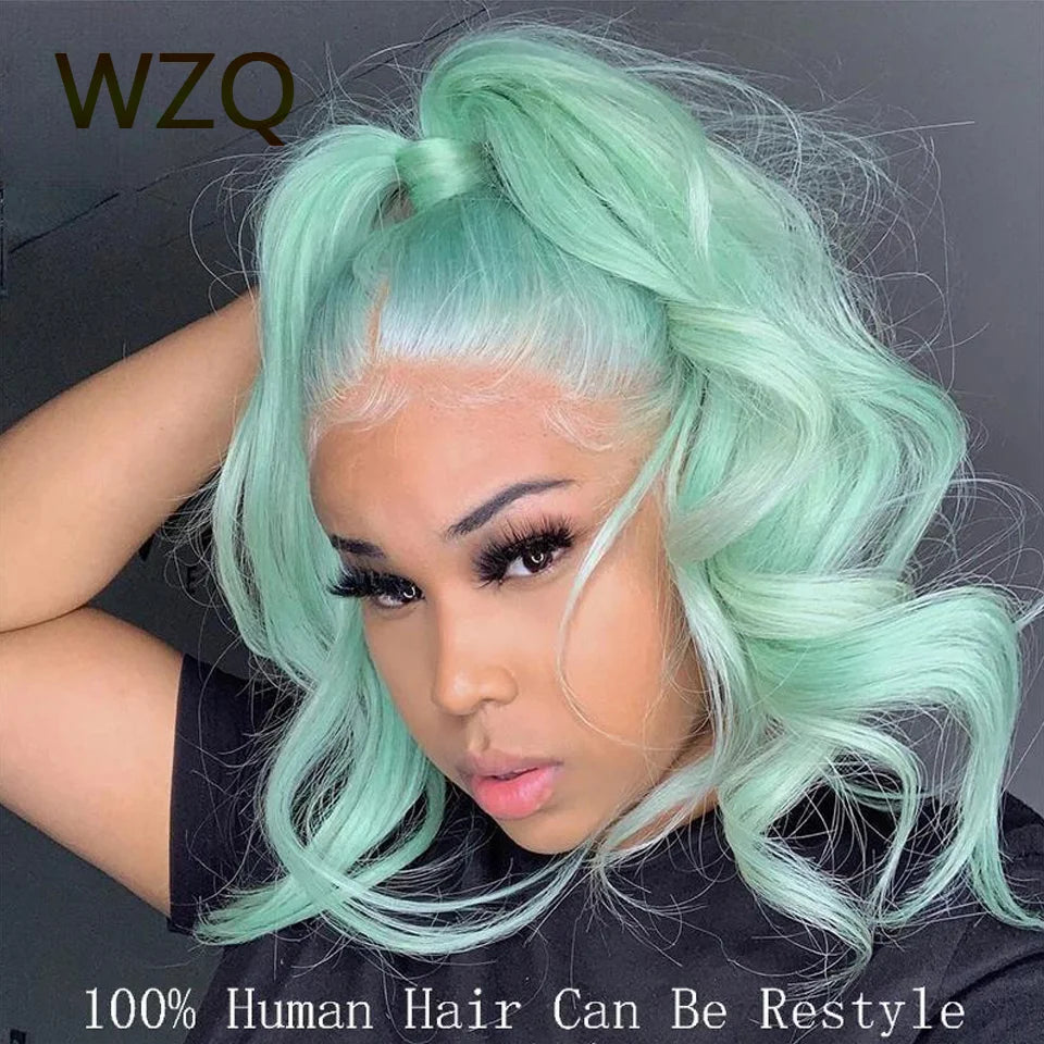 Straight Lace Front Wigs 180% HD Trans