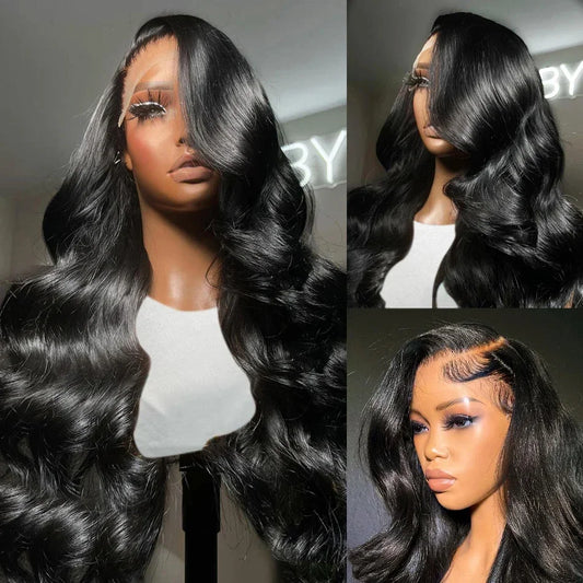 30 40 Inch 13x4 Body Wave HD Lace Frontal Wigs